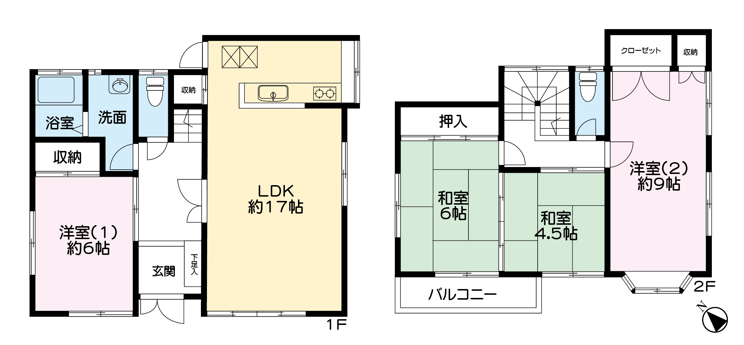 間取図（平面図）　